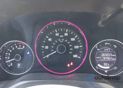 2018 Honda Hr-V Ex z USA, uszkodzony, nr VIN 3CZRU5H53JM716599